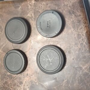 Camera lens covers